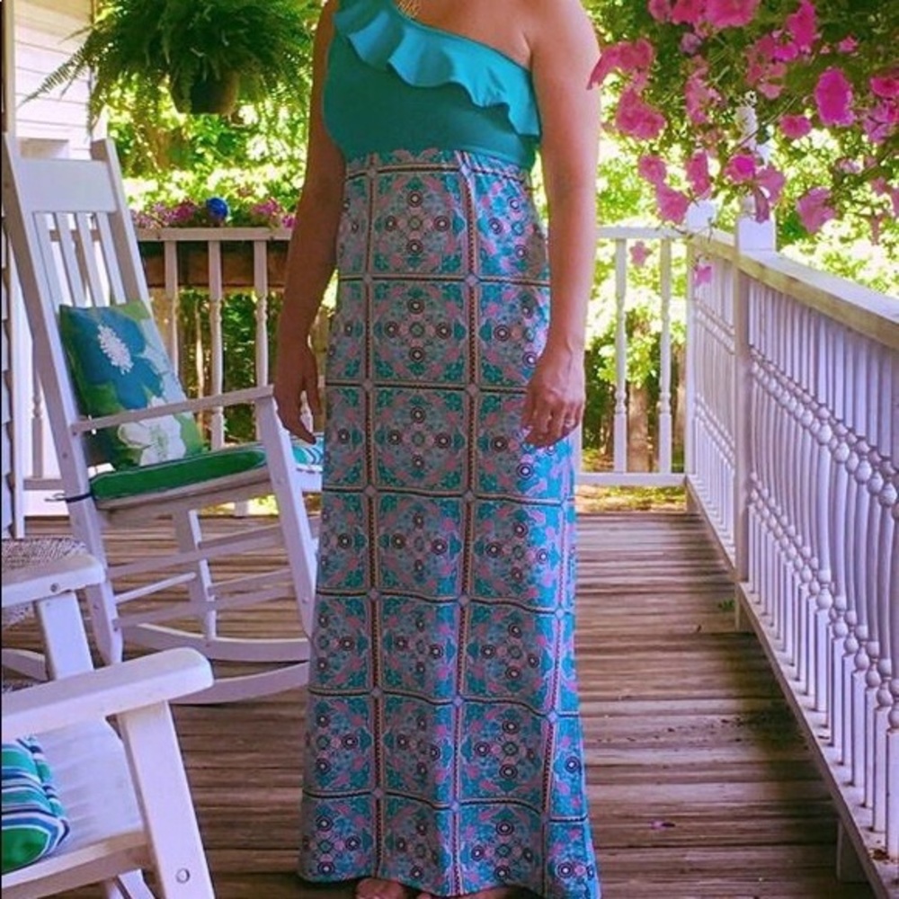 Tracy Negoshian Kyle maxi dress
